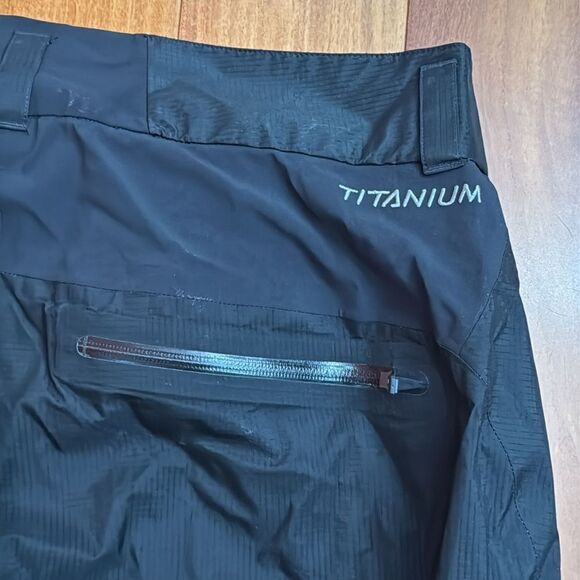 Columbia Men’s Titanium Softshell Ski Pants Black Omni Tech size XXL - Picture 8 of 15